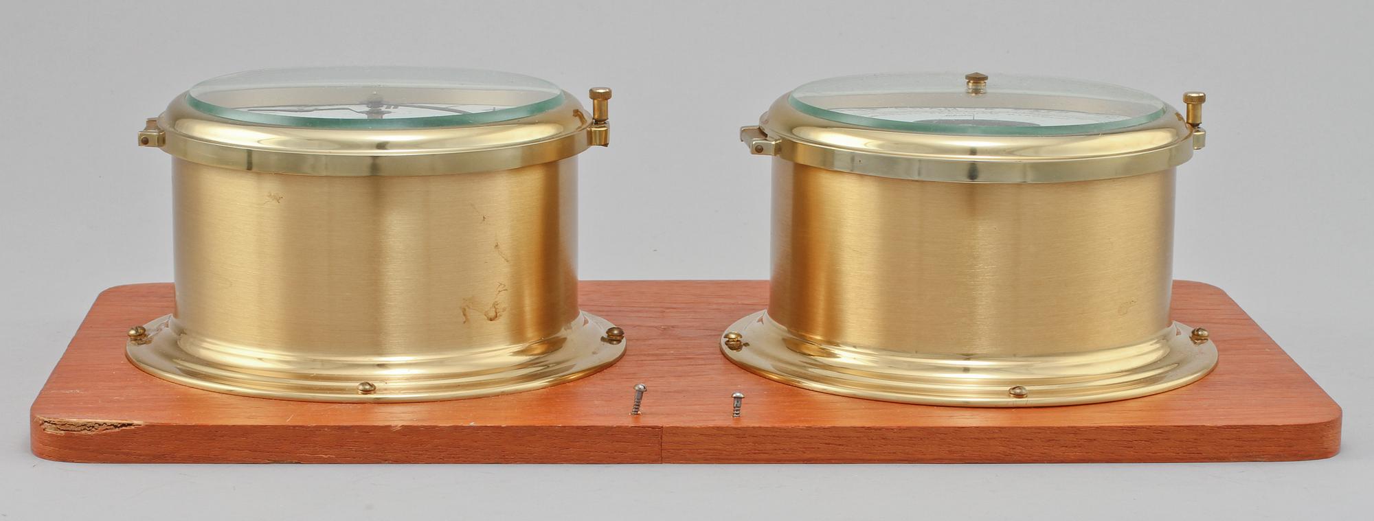 VÄGGUR SAMT BAROMETER, Schatz, 1900-talets andra hälft.