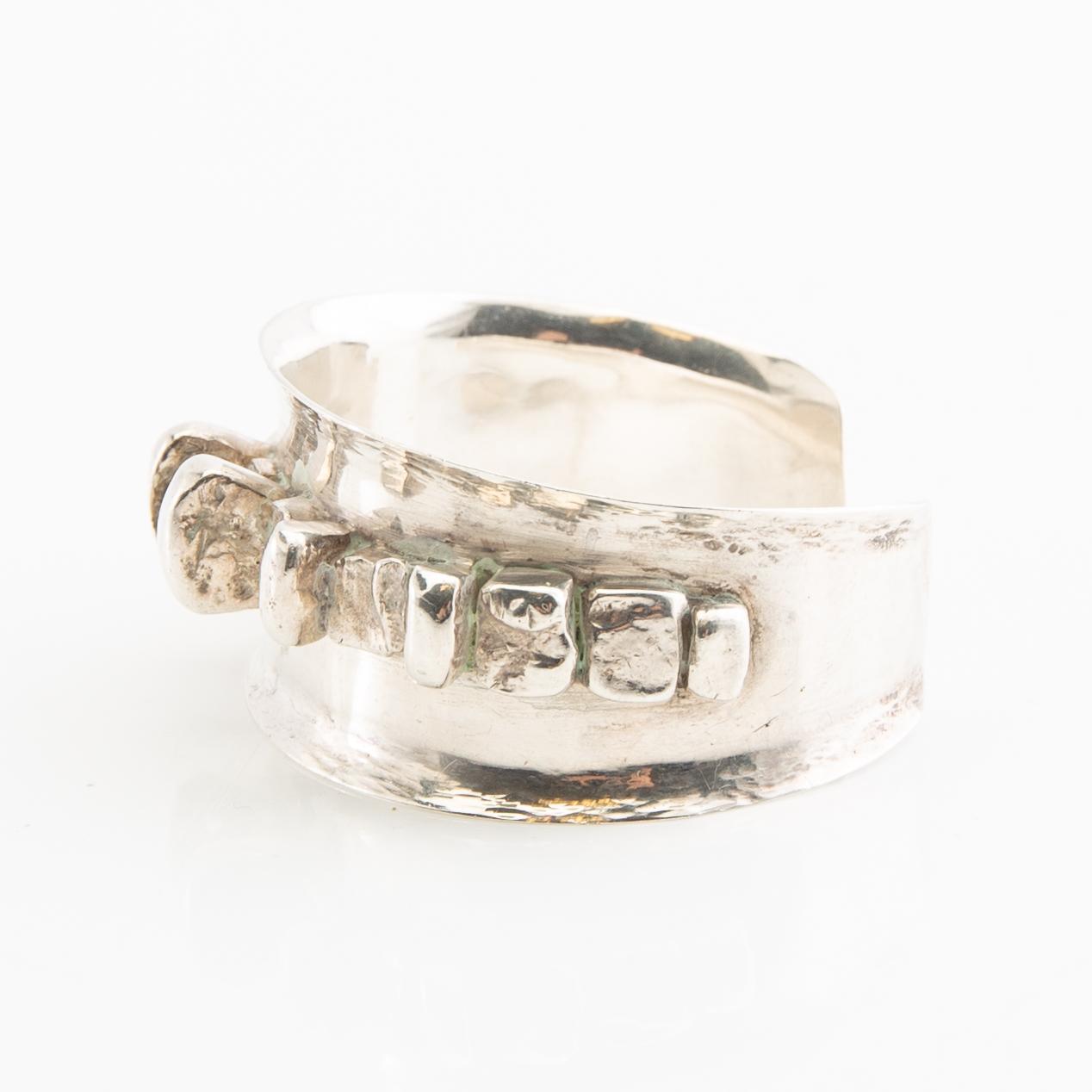 Armband, silver, Claes Giertta, Stockholm, 1967.