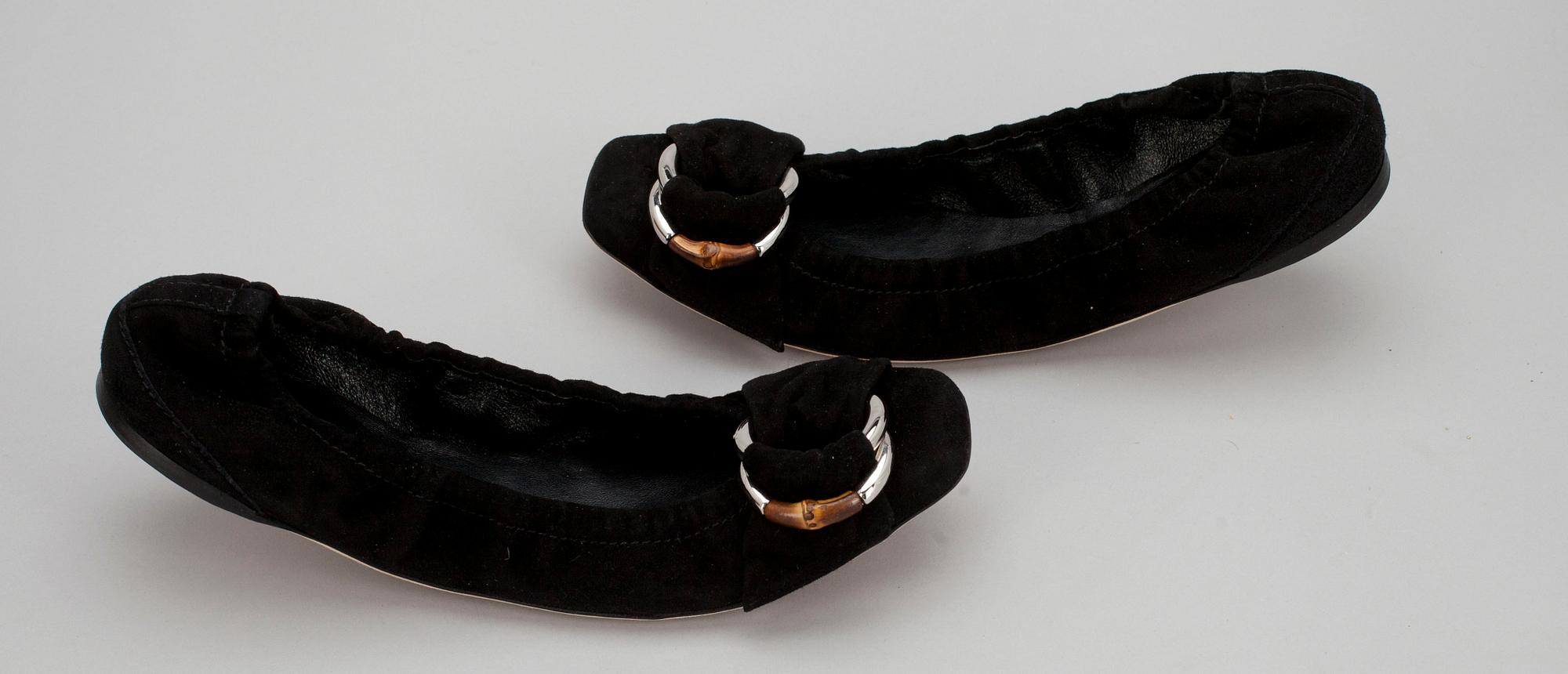 SKOR, ballerinas, Gucci.