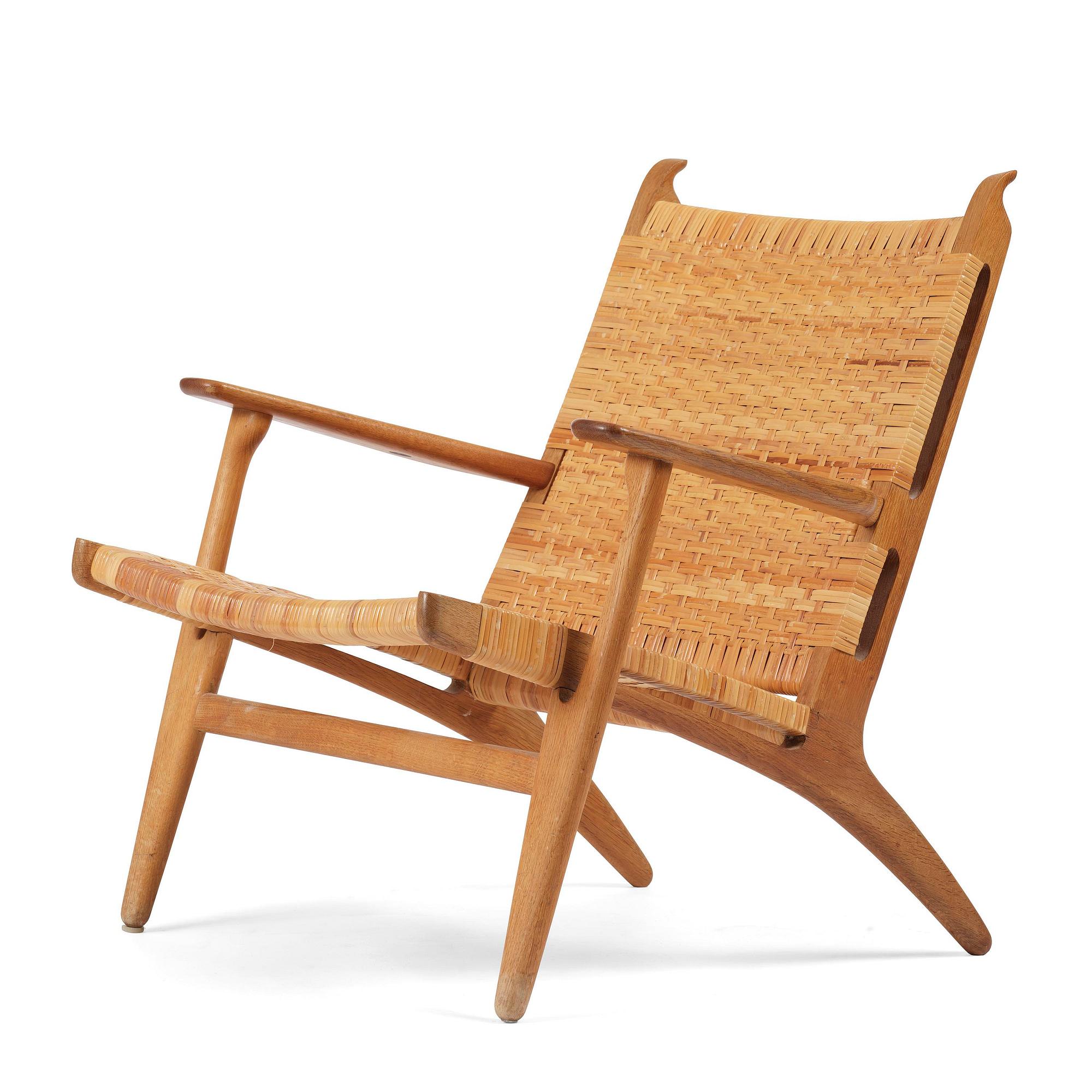 Hans J. Wegner, fåtölj, "CH27", Carl Hansen & Son, Danmark, 1950-tal.