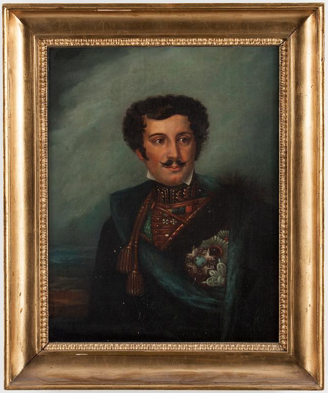 FREDRIK WESTIN, Hans art, olja på duk, ej signerad, 1800-talets första hälft.