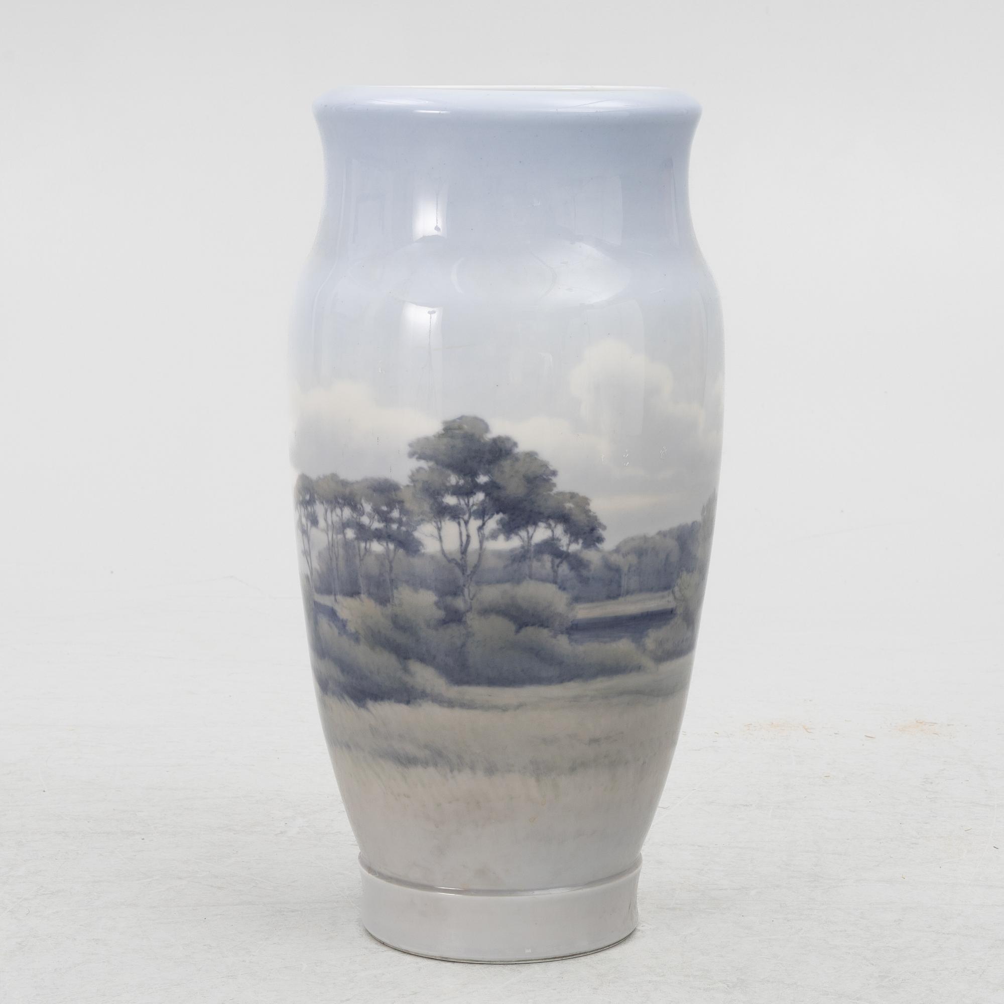 Royal Copenhagen, Praktvas, porslin, 1925.