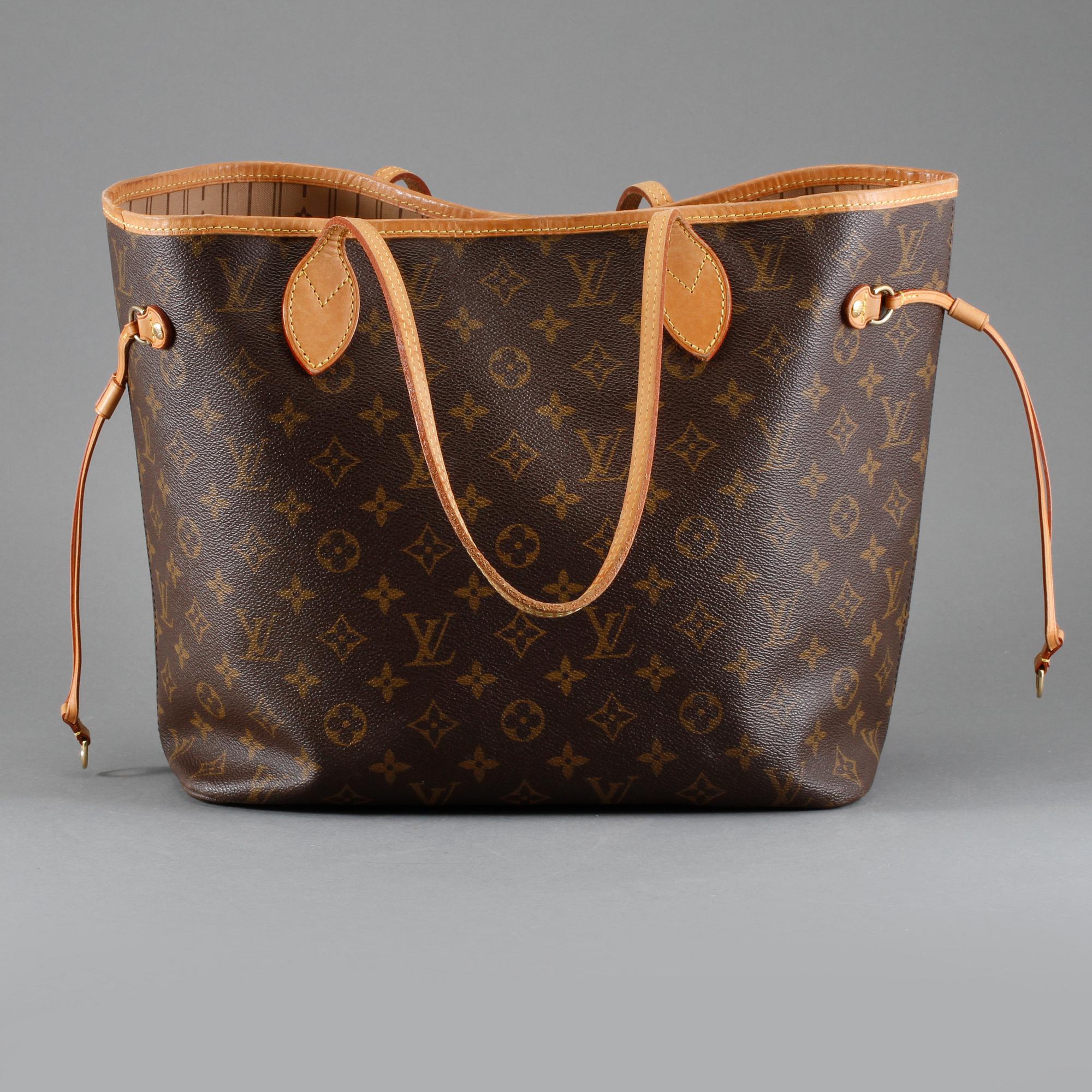 VÄSKA, "Neverfull MM", Louis Vuitton.