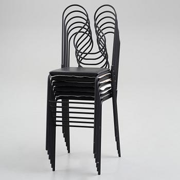 Jonas Bohlin, a set of 6 'Liv' chairs, Jonas Bohlin Design AB, Stockholm, post 1997.