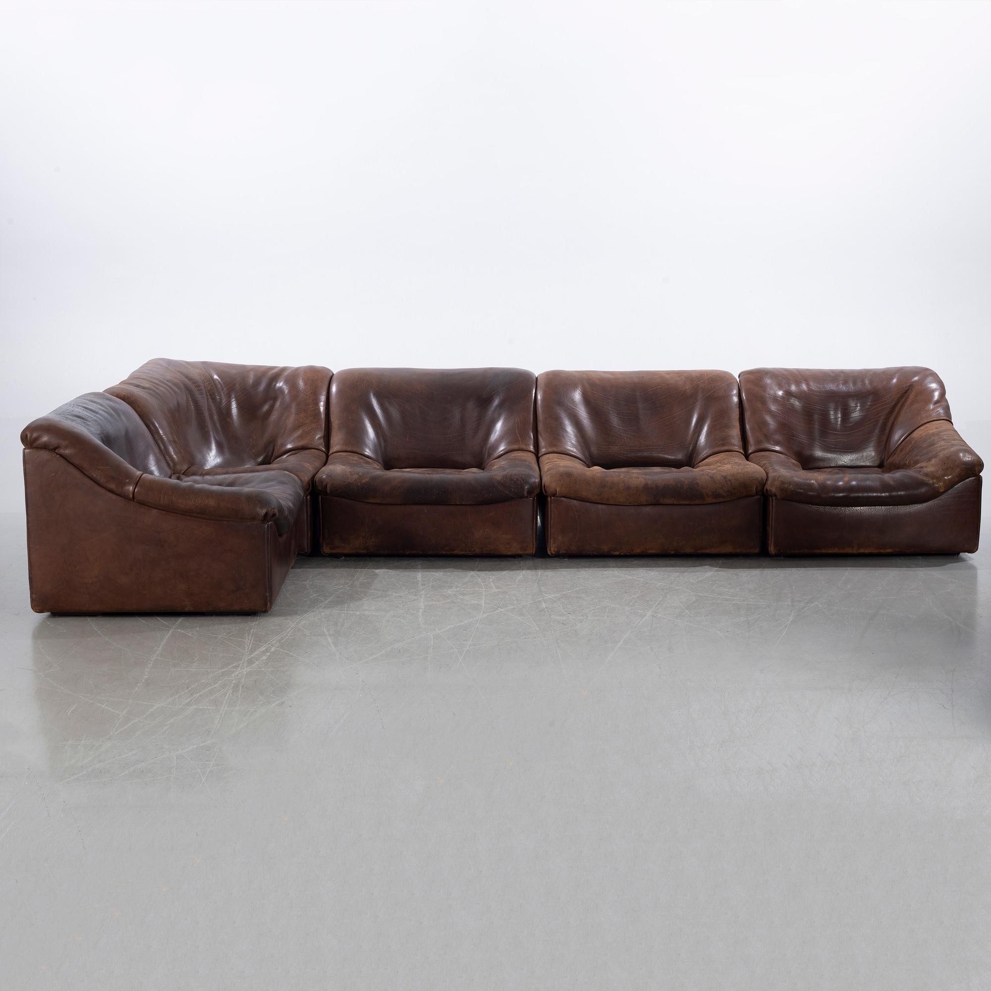 DE SEDE, soffa, "DS-46", 5 dlr, Schweiz, 1970-tal.