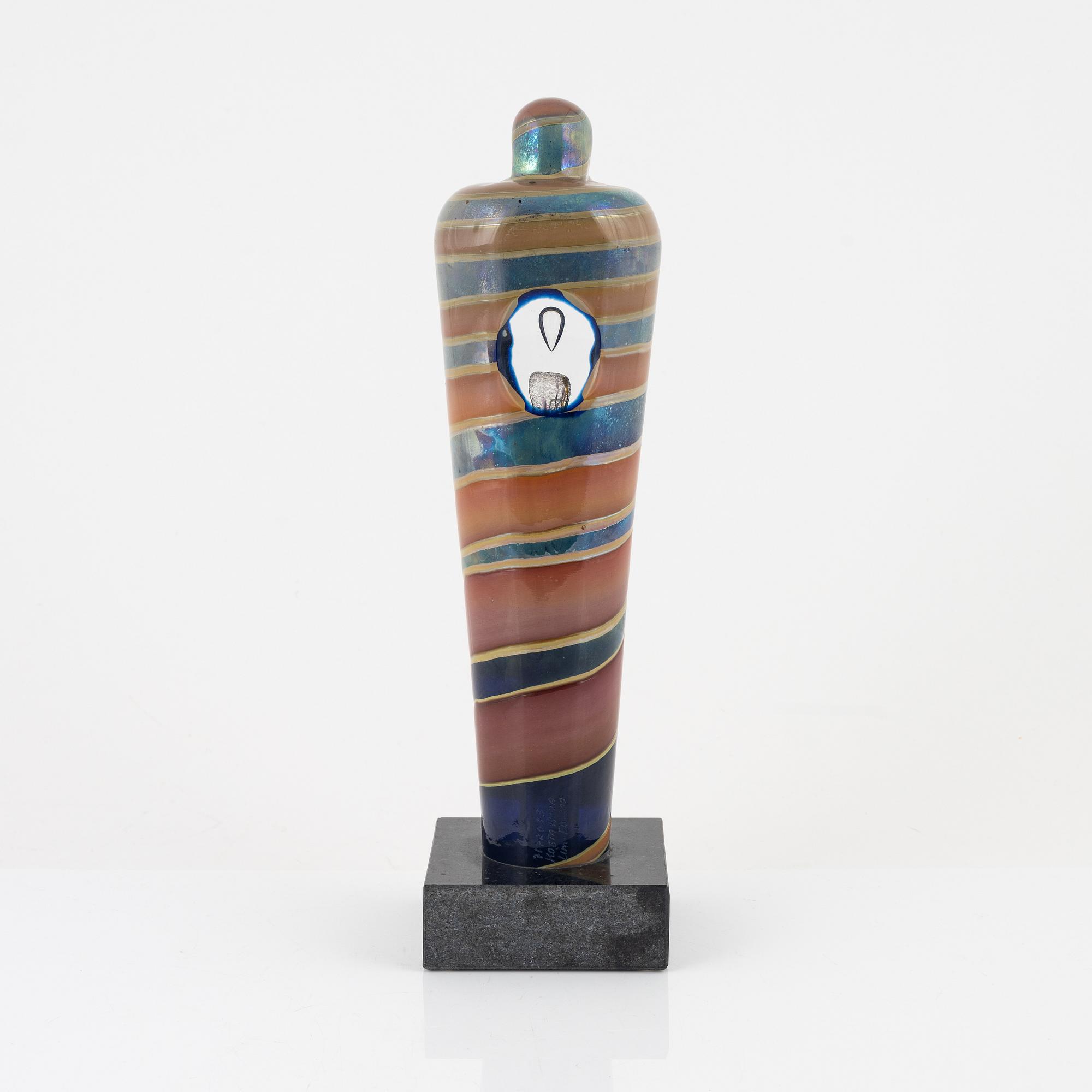 Bertil Vallien, skulptur, Kosta Boda.