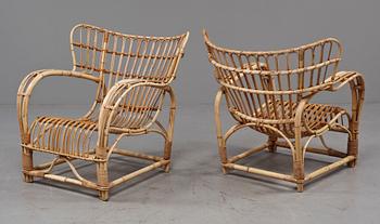 KORGMÖBEL, fyra delar, 1900-tal.