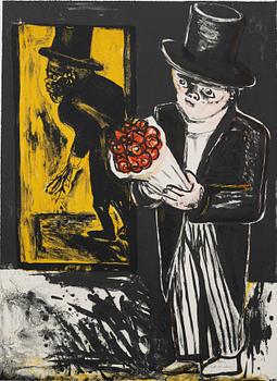 Lena Cronqvist, Utan titel, ur mappen: "August Strindberg, Ett Drömspel".