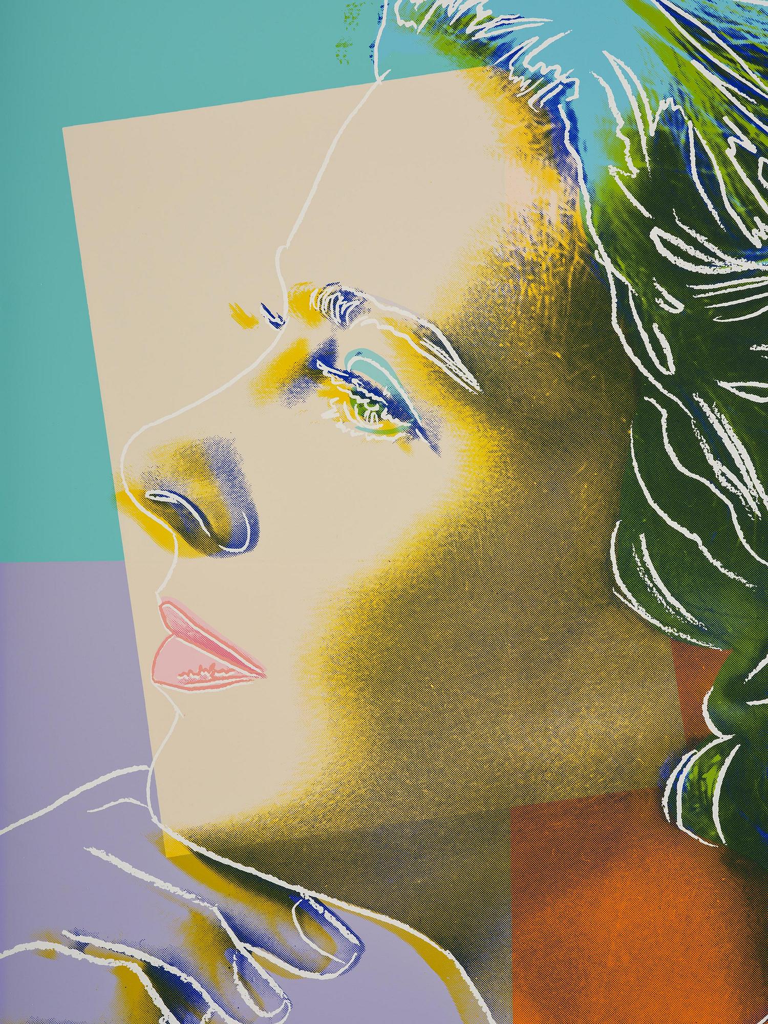 Andy Warhol, "Three portraits of Ingrid Bergman by Andy Warhol".
