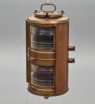 LANTERNA, mässing, Japan, 1900-tal.