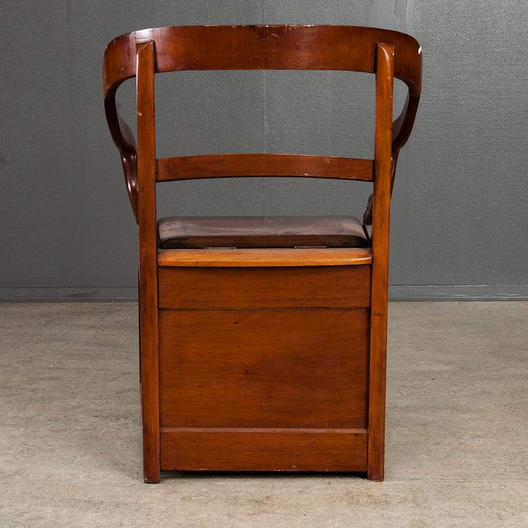 POTTSTOL, empire, 1800-talets första hälft.