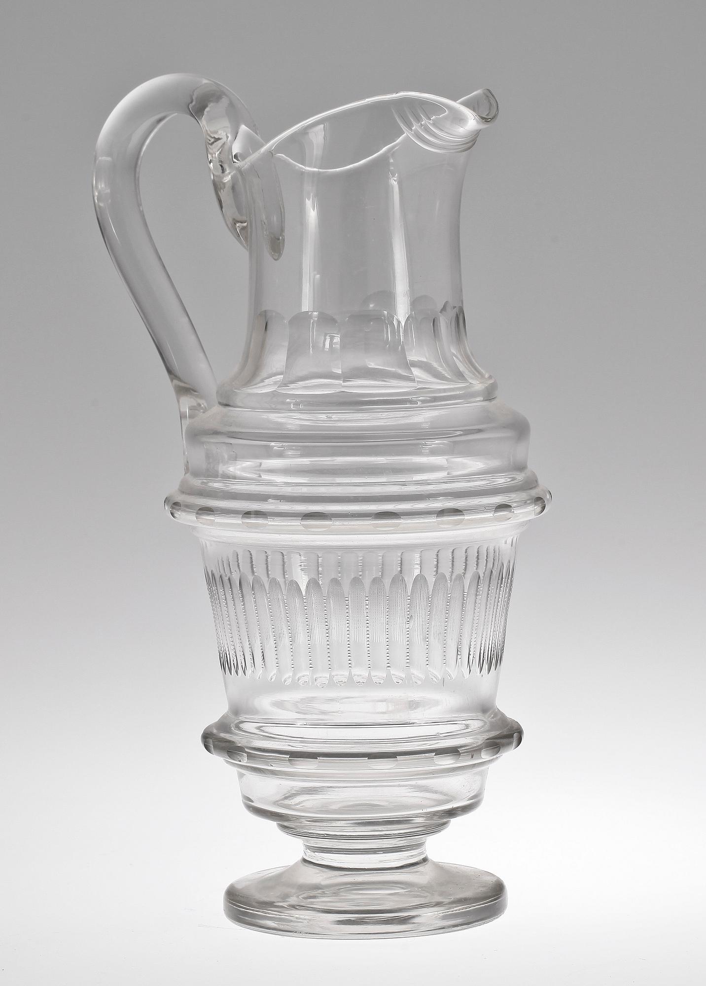 TILLBRINGARE, glas, 1800-talets andra hälft.