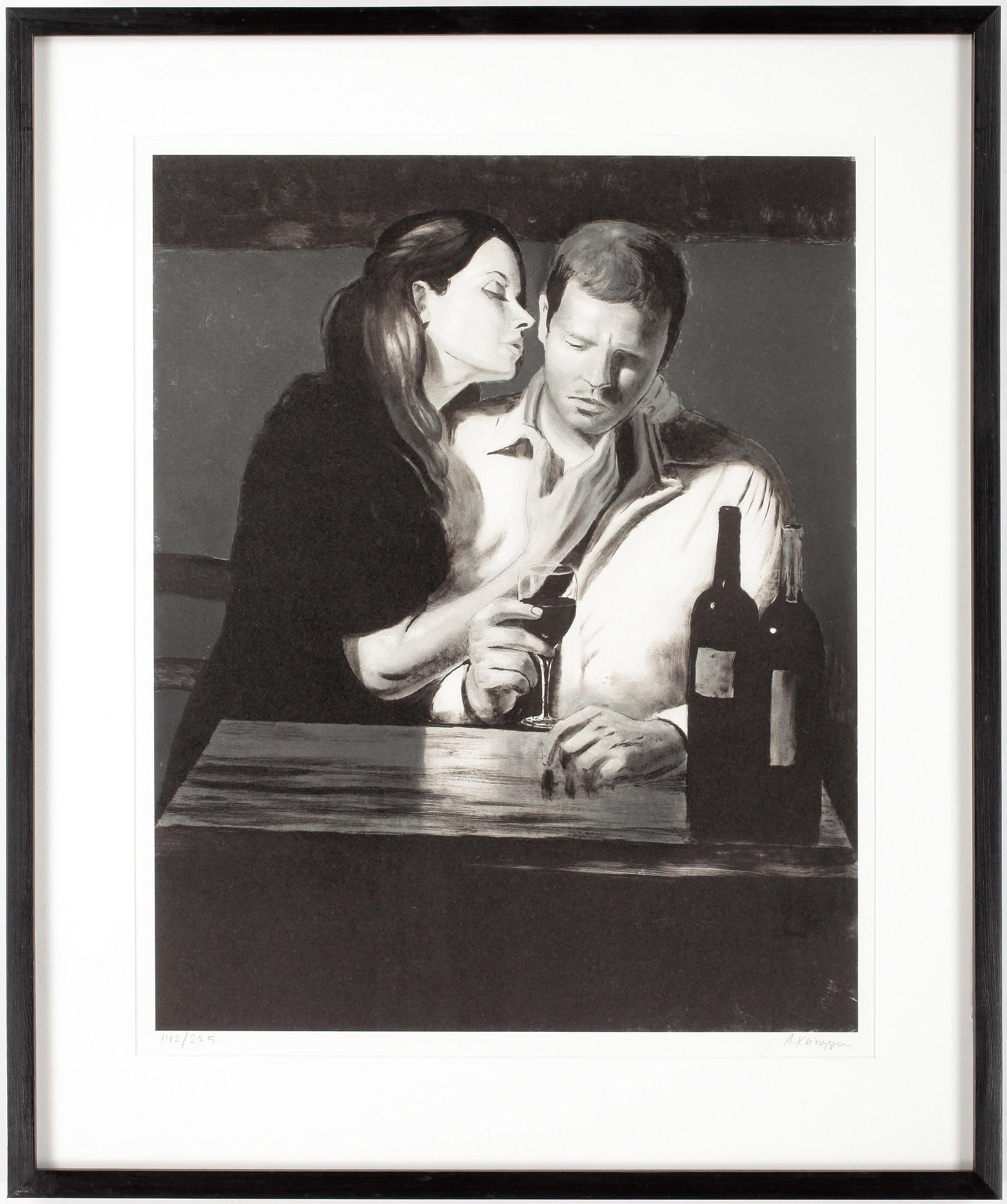 ALEXANDER KLINGSPOR, litografi, signerad och numrerad 142/225.