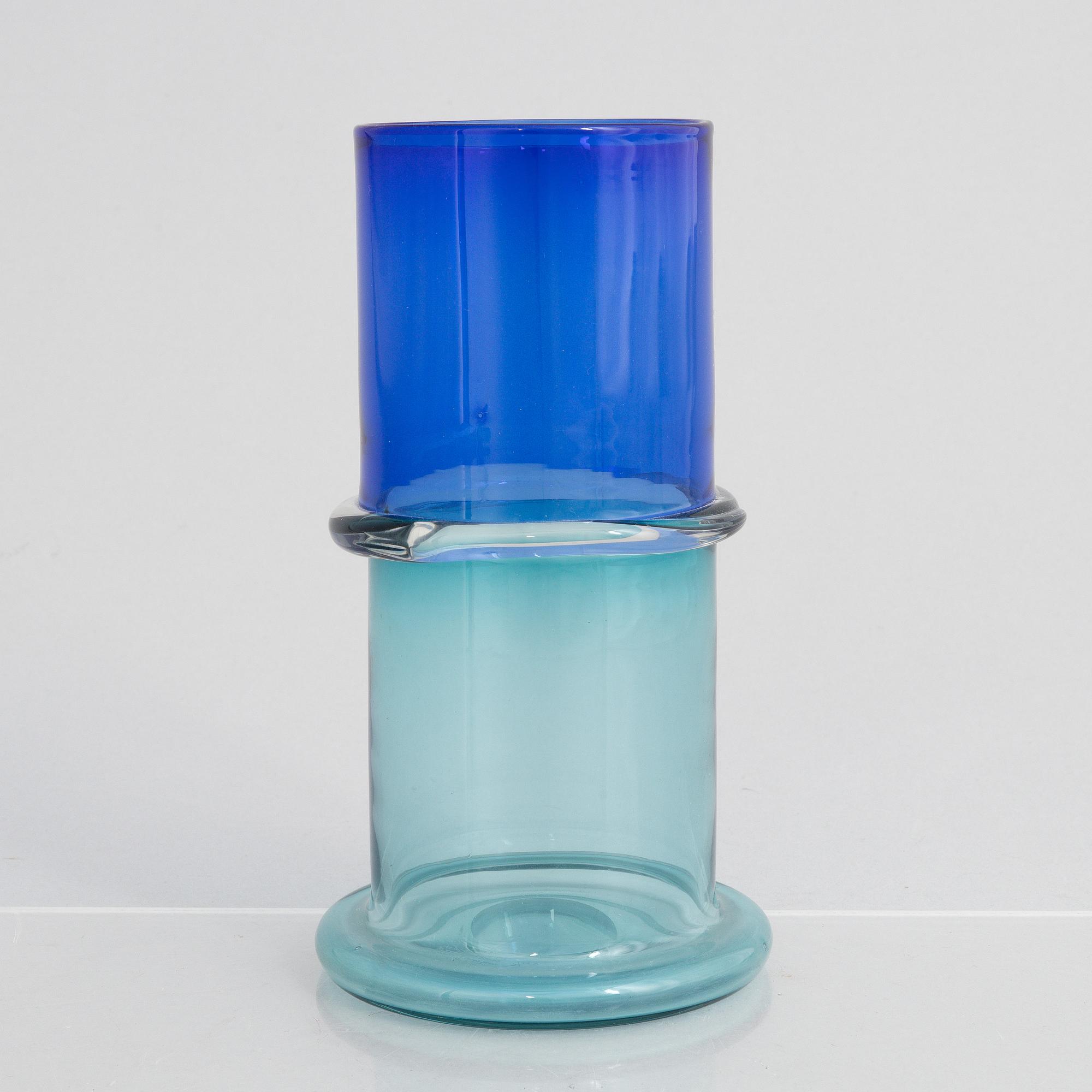 Oiva Toikka, vas, "OT 14", glas, Nuutajärvi Notsjö, Finland 1964, ed 3/100.
