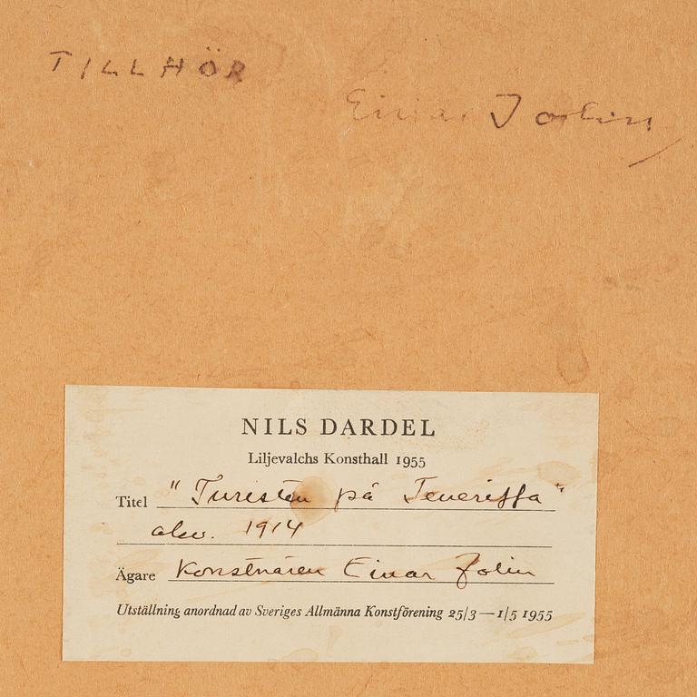 Nils von Dardel, "Turisten på Teneriffa".