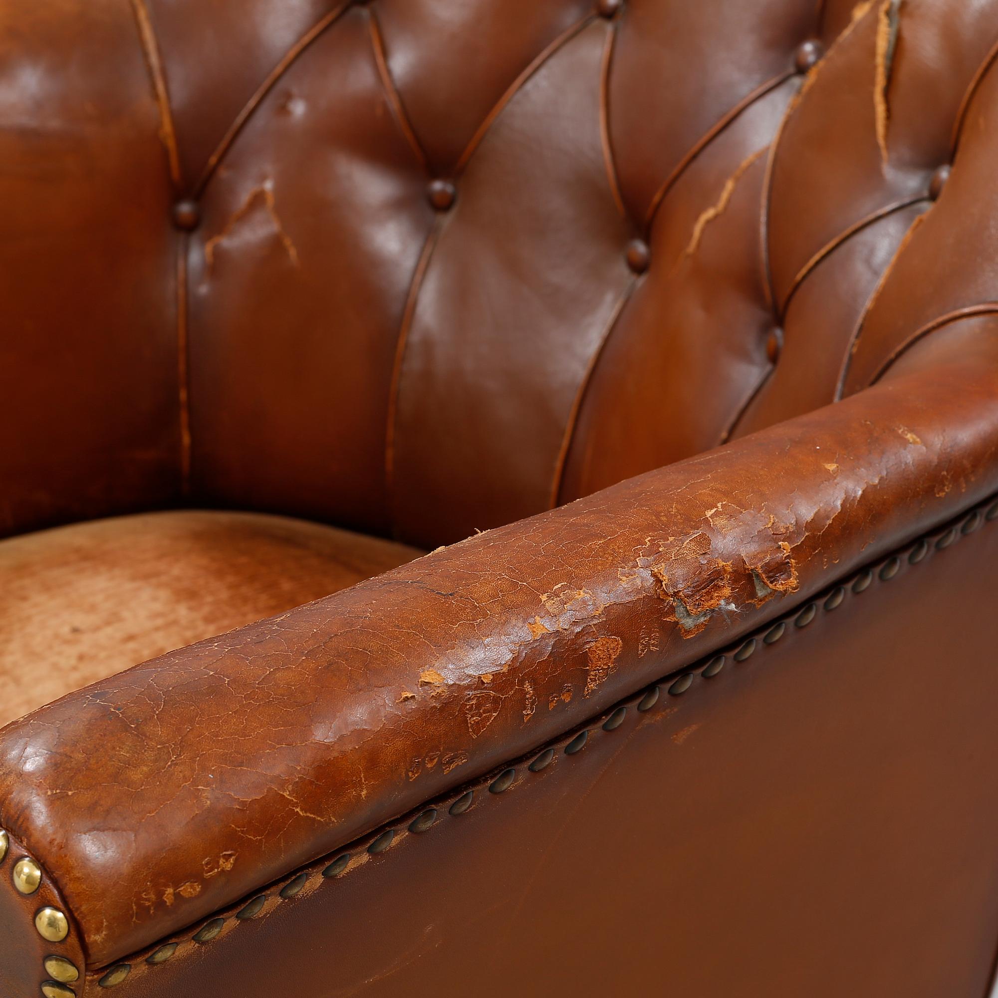 Early 20th century armchairs.