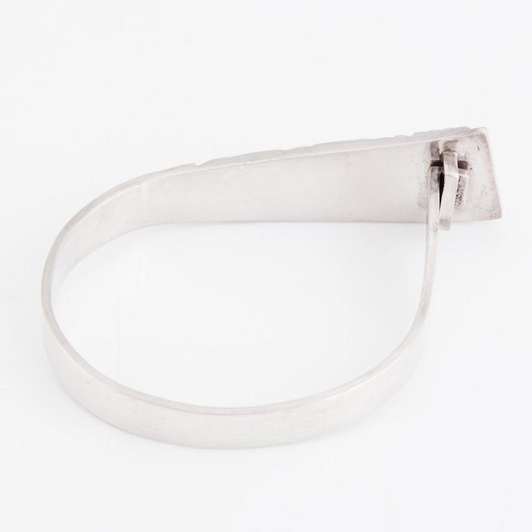 Rey Urban, a sterling silver bracelet, Stockholm 1975.