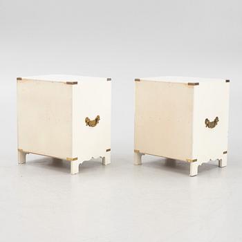 Ove Feuk, a pair of bedside tables, Nordiska Kompaniet/NK Interior, 1960s/70s.