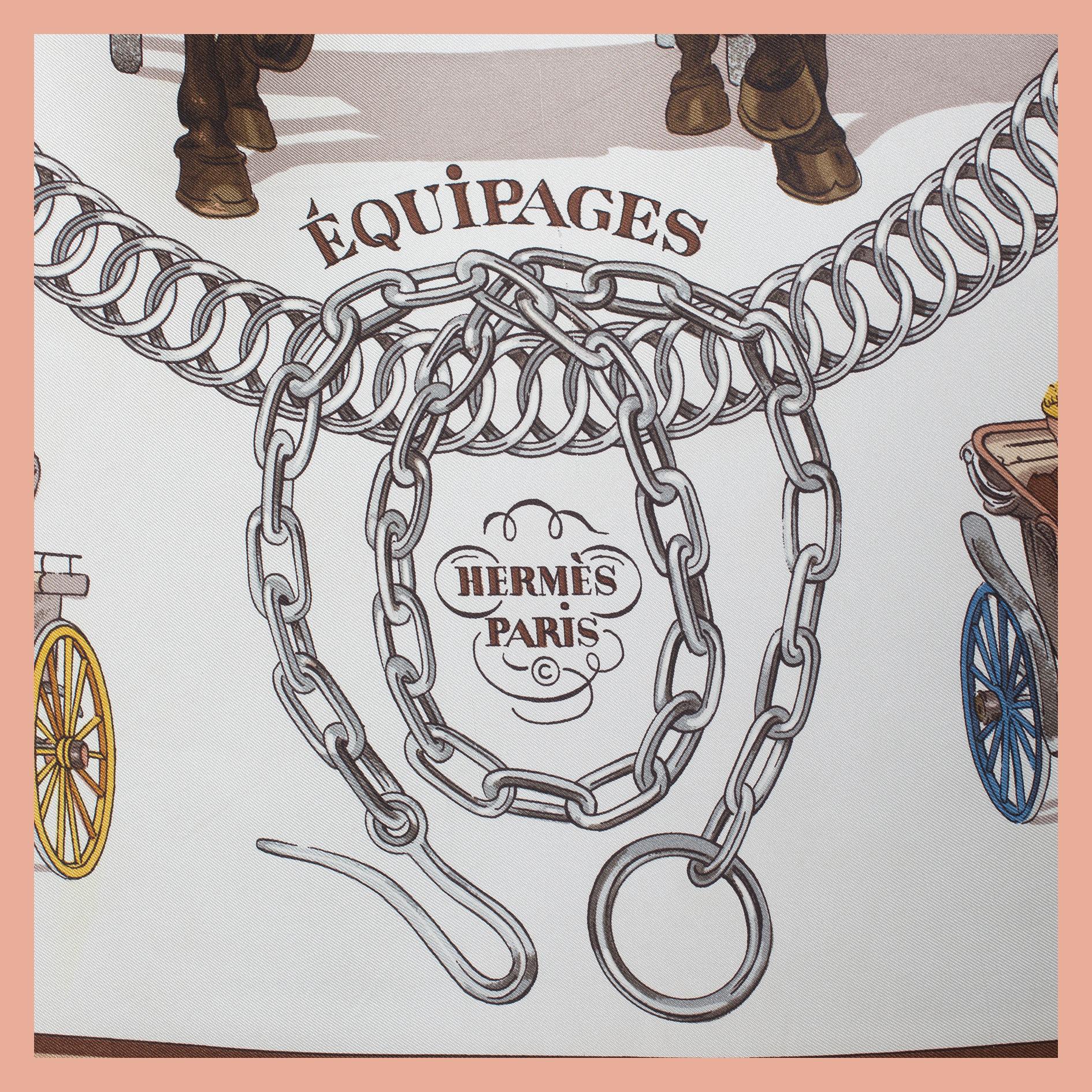 SCARF, "Equipages", Hermès.