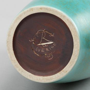 Carl-Harry Stålhane, a stoneware vase, Rörstrand, Sweden 1950s.