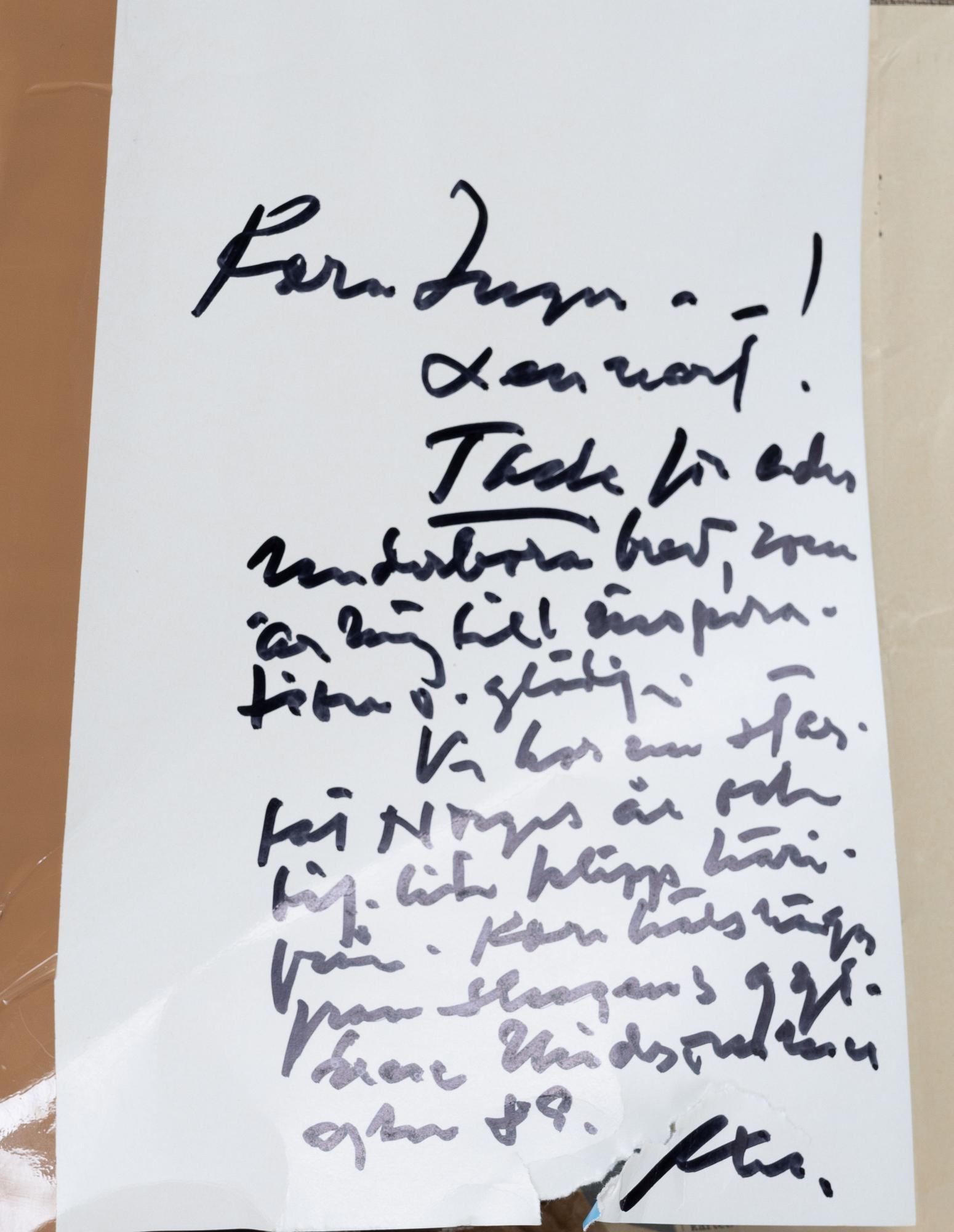 Axel Lind, 'slossning, Bottenviken'.