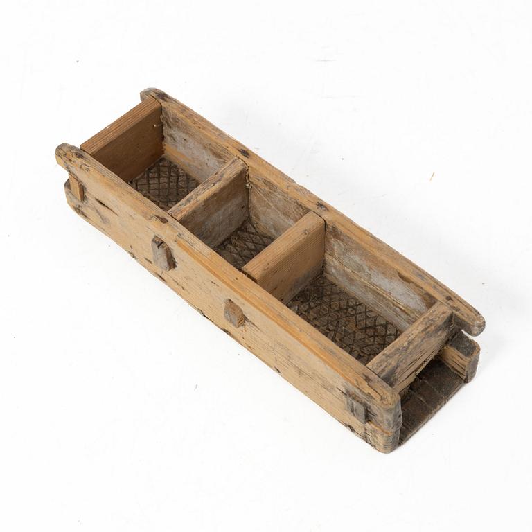 Folk art, 5 pieces, 17th-/18th century.