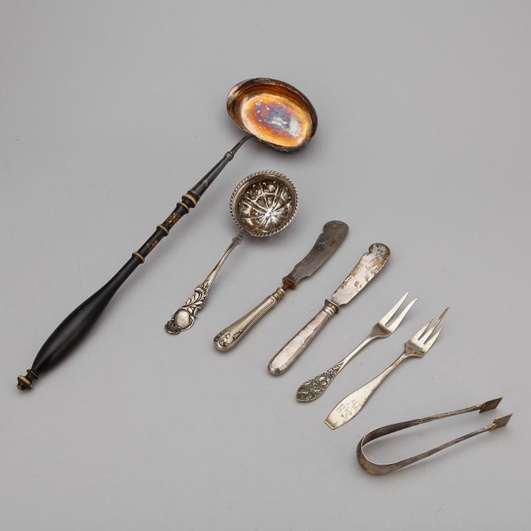 PARTI SILVER, 5 delar, Finland, vikt ca 137g.