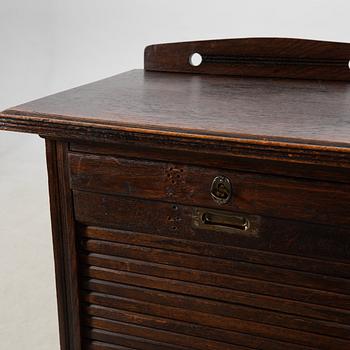 Jalousie cabinet, first half of the 20th century.