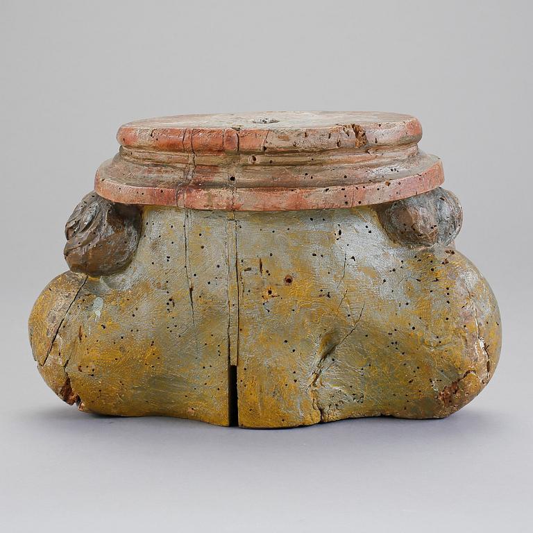 SOCKEL, barock, 1700-tal.