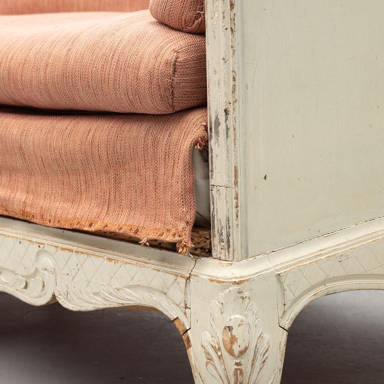 A Rococo -style sofa, 20th century.