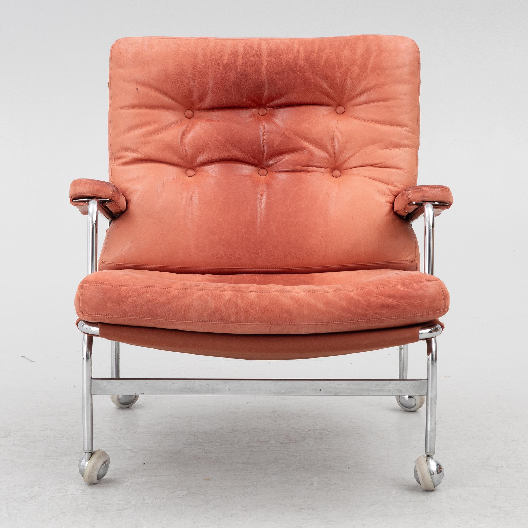 Bruno Mathsson, a 'Karin', easy chair, Dux.