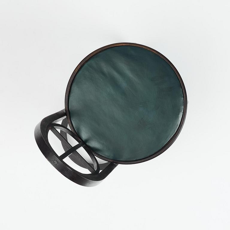 Carl Bergsten, stol, Gemla Leksaksfabrik, Diö, för Konst- och industriutställningen, Norrköping, 1906.