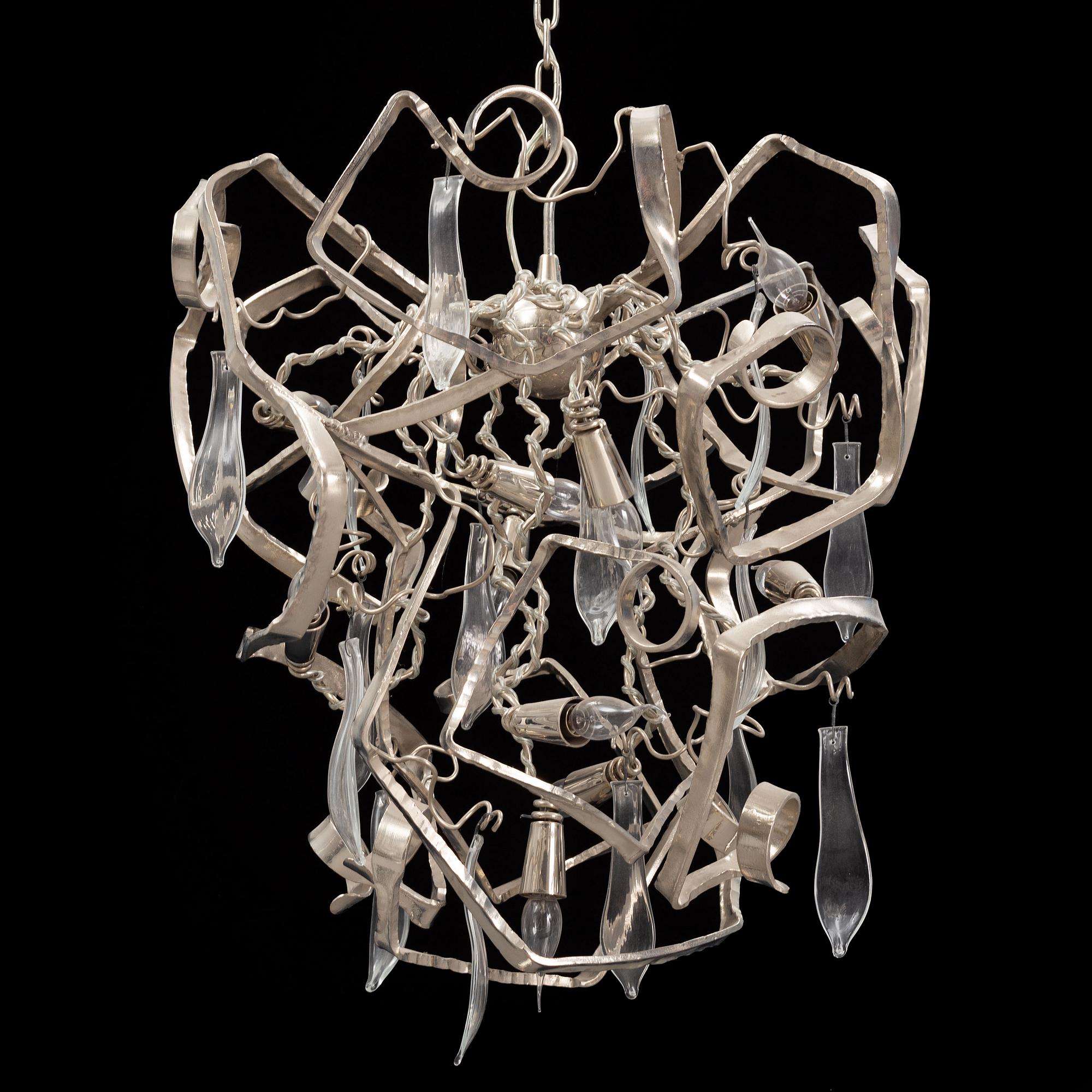 William Brand, a 'Delphinium' chandelier from Brand van Egmond, Netherlands.