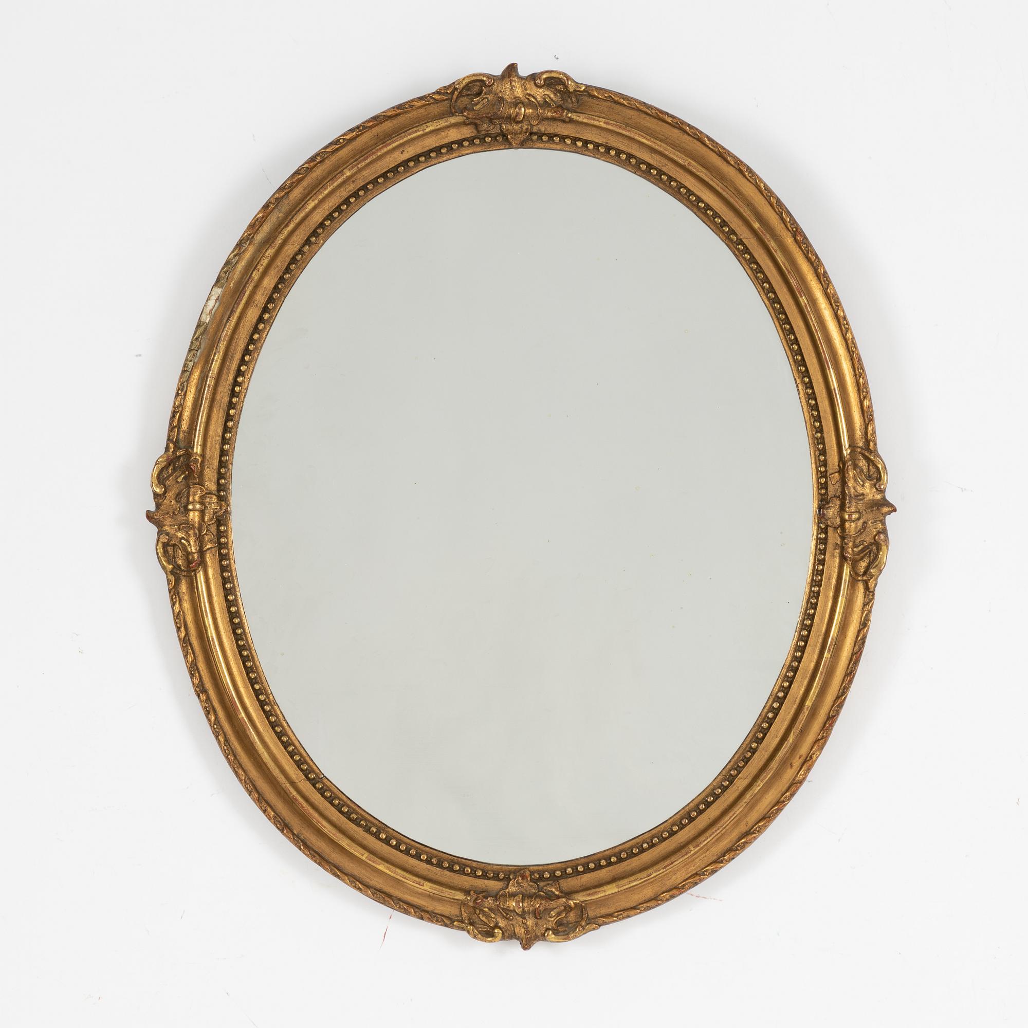 Spegel, omkring år 1900.