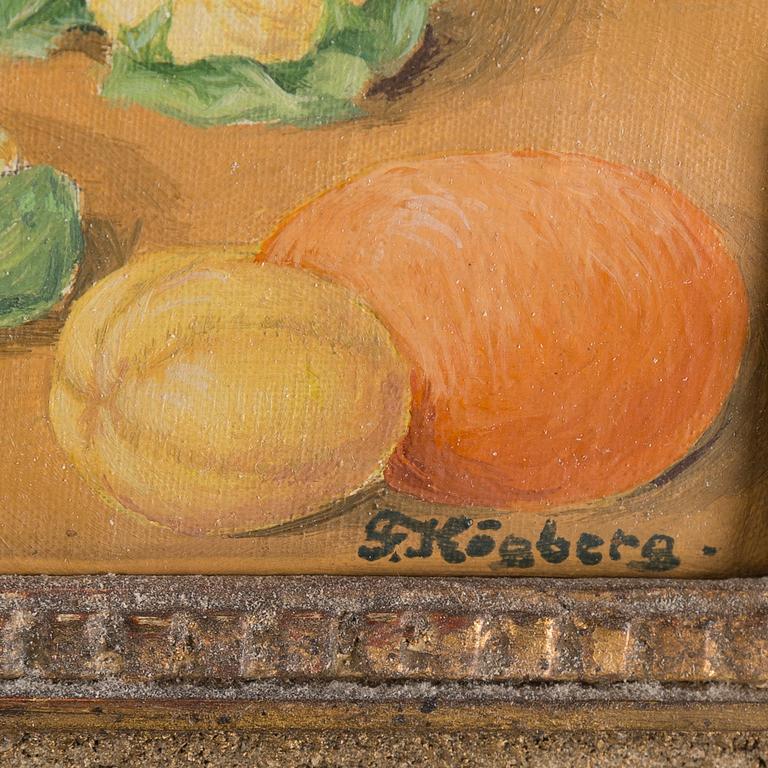 FRITZ HÖGBERG, olja på duk, signerad.