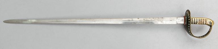 SABEL, m/1893, för kavalleriet.