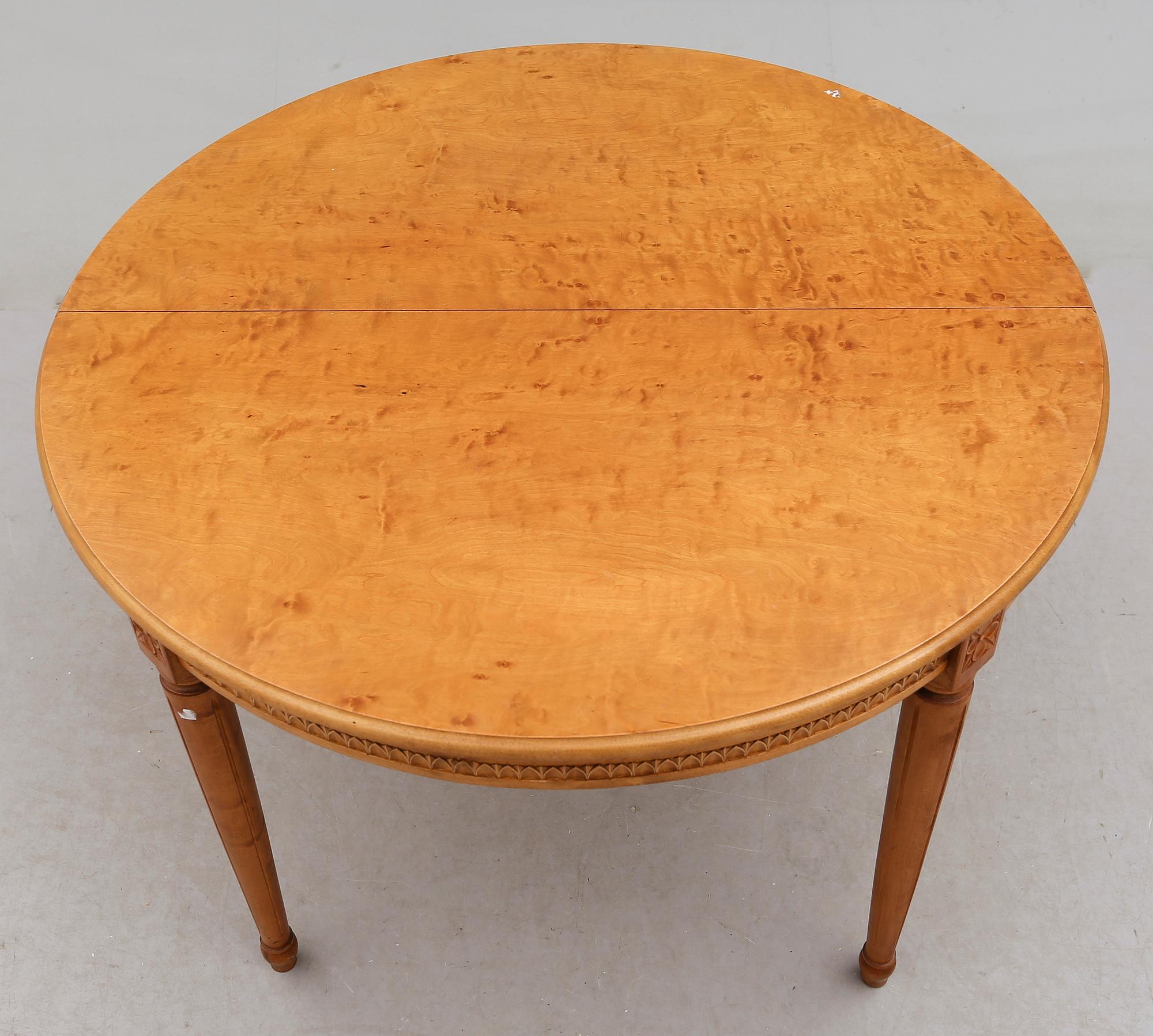 MATBORD, gustaviansk stil, 1900-talets andra hälft.