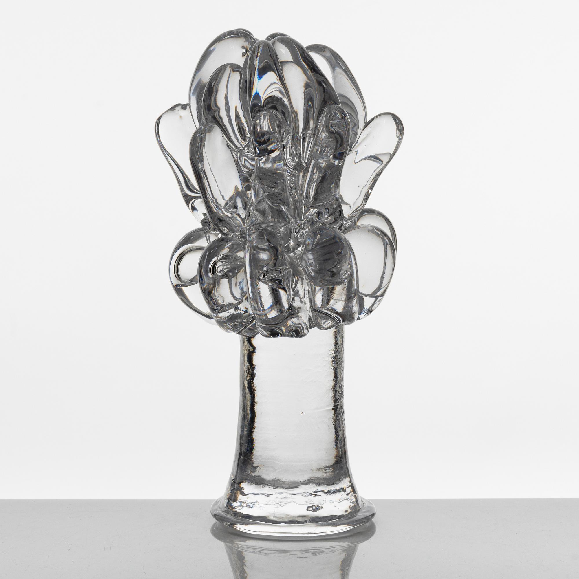 Göran Wärff, object, signed Wärff, Kosta, second half of the 20th century.