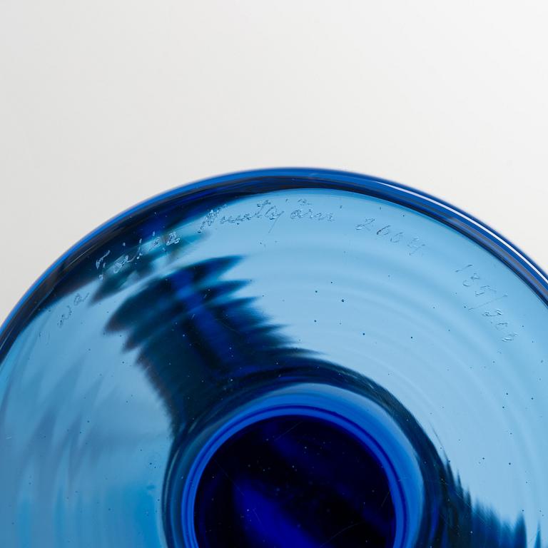 Oiva Toikka, skulptur, "Lollipop", signerad Oiva Toikka, Nuutajärvi 2004 135/200.