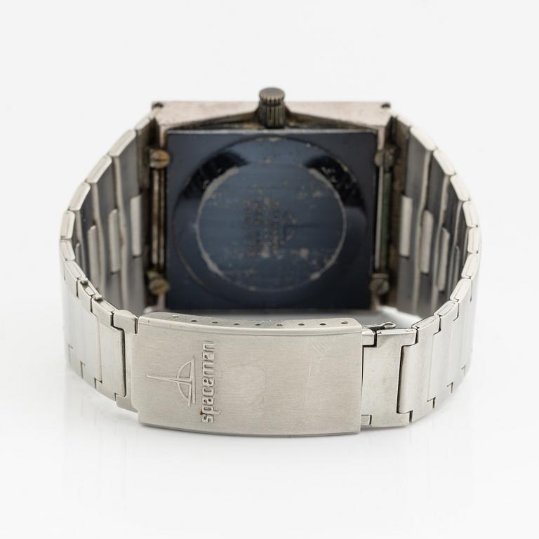 Spaceman, Audacieuse, armbandsur, 38 x 38,5 mm.