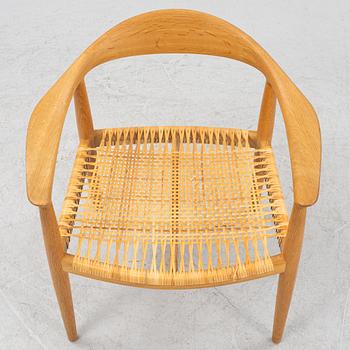 Hans J. Wegner, karmstol, "The Chair", modell JH501, Johannes Hansen, Danmark.