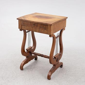 A Swedish Empire sewing table, first half of the 19th century.
