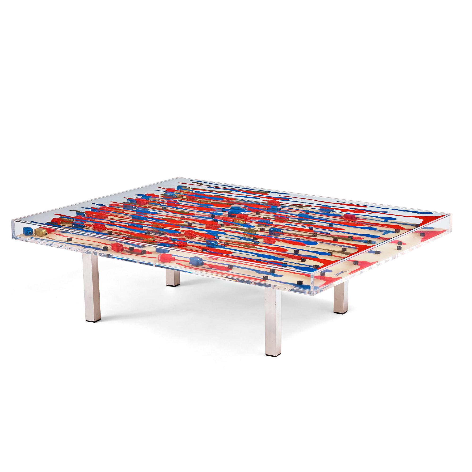 Arman (Armand Pierre Fernandez), TOGO, table.