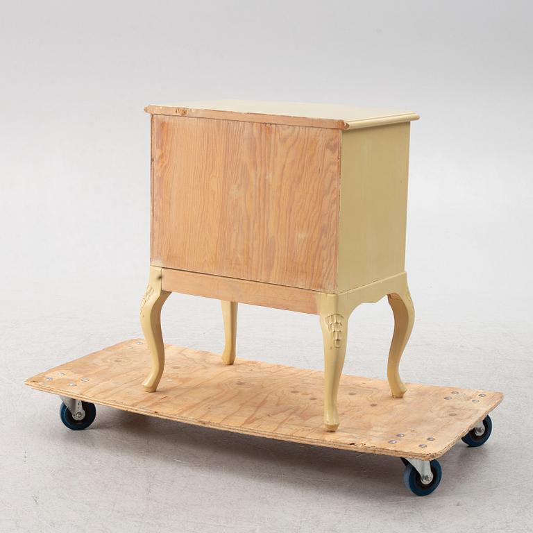 A Rococo style chest of drawers, mid-20th century.