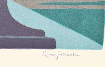 SVEN JONSON, 5 färglitografier. Signerad och numrerad HC 18/25.