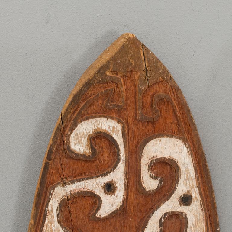 Shield, Asmat, New Guinea.