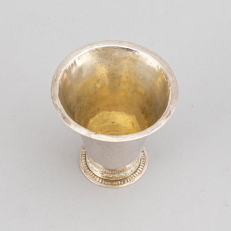 Bägare, silver, Sverige 1789.