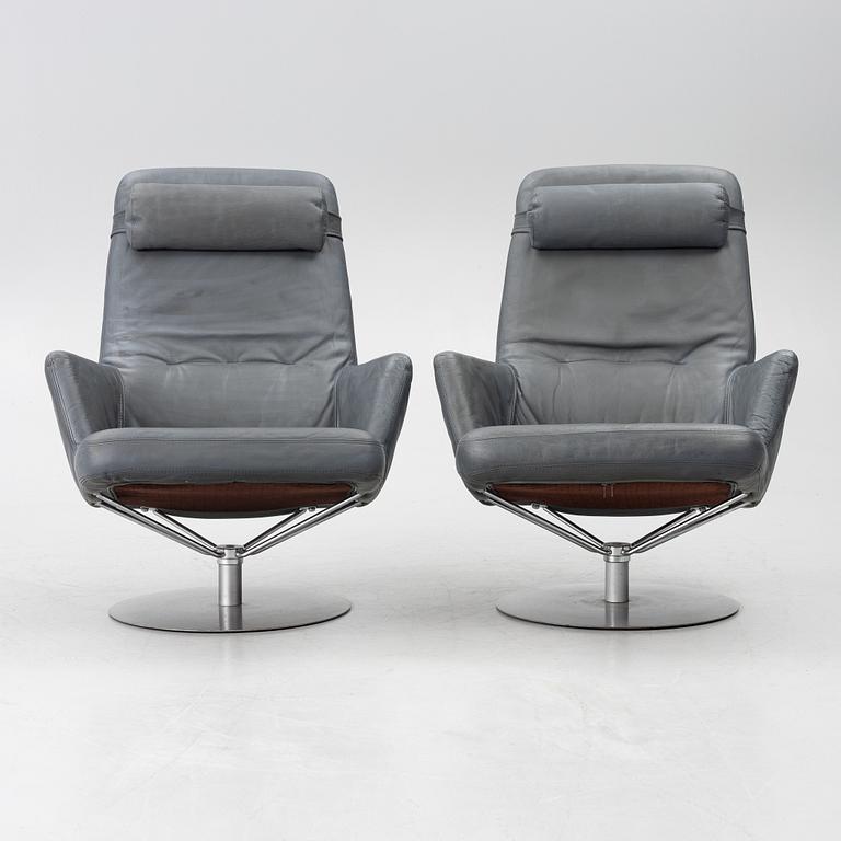 Kenneth Bergenblad, a pair of 'Superroto' armchairs, Dux.