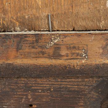 Spegel, Stockholmsarbete i rokoko av Johan Åkerblad (mästare i Stockholm 1758-1799).