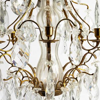 Chandelier, Rococo style, contemporary.